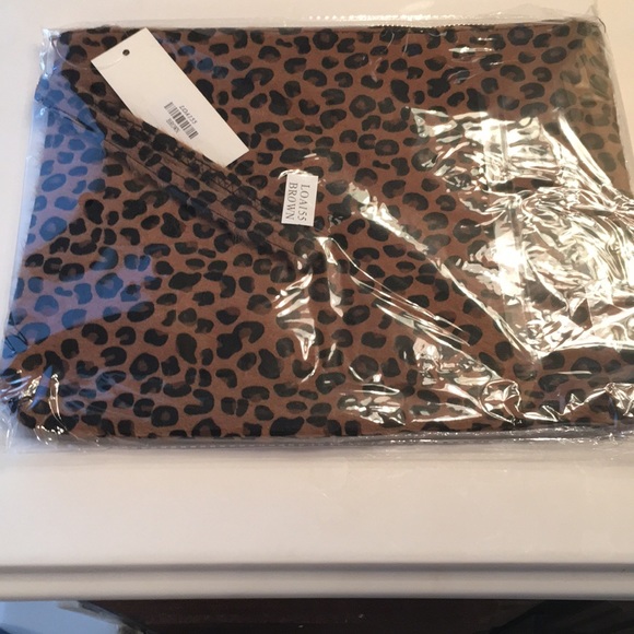 LAST 1! Leopard clutch with wrist strap - Picture 4 of 5